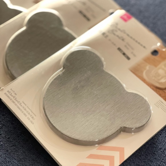 Bear grey coaster x4 - Picture 2 of 2